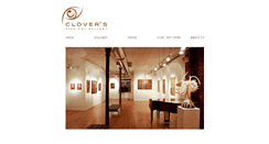 Desktop Screenshot of cloversfineart.com